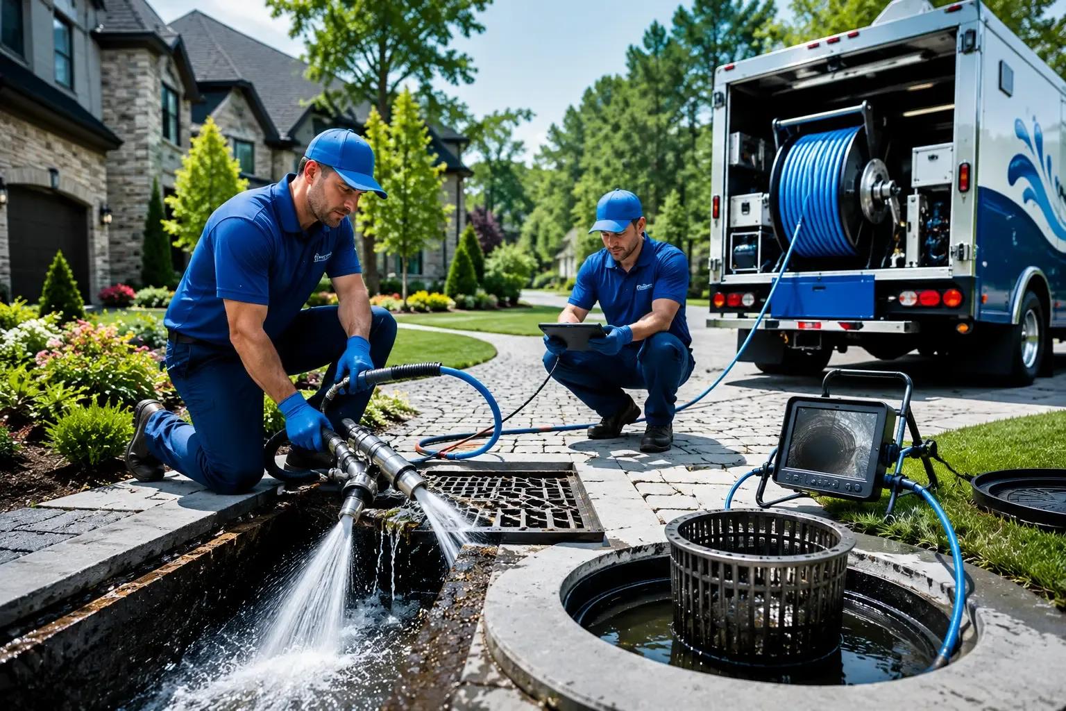 Local outdoor drain cleaning professionals in Longdale, OK